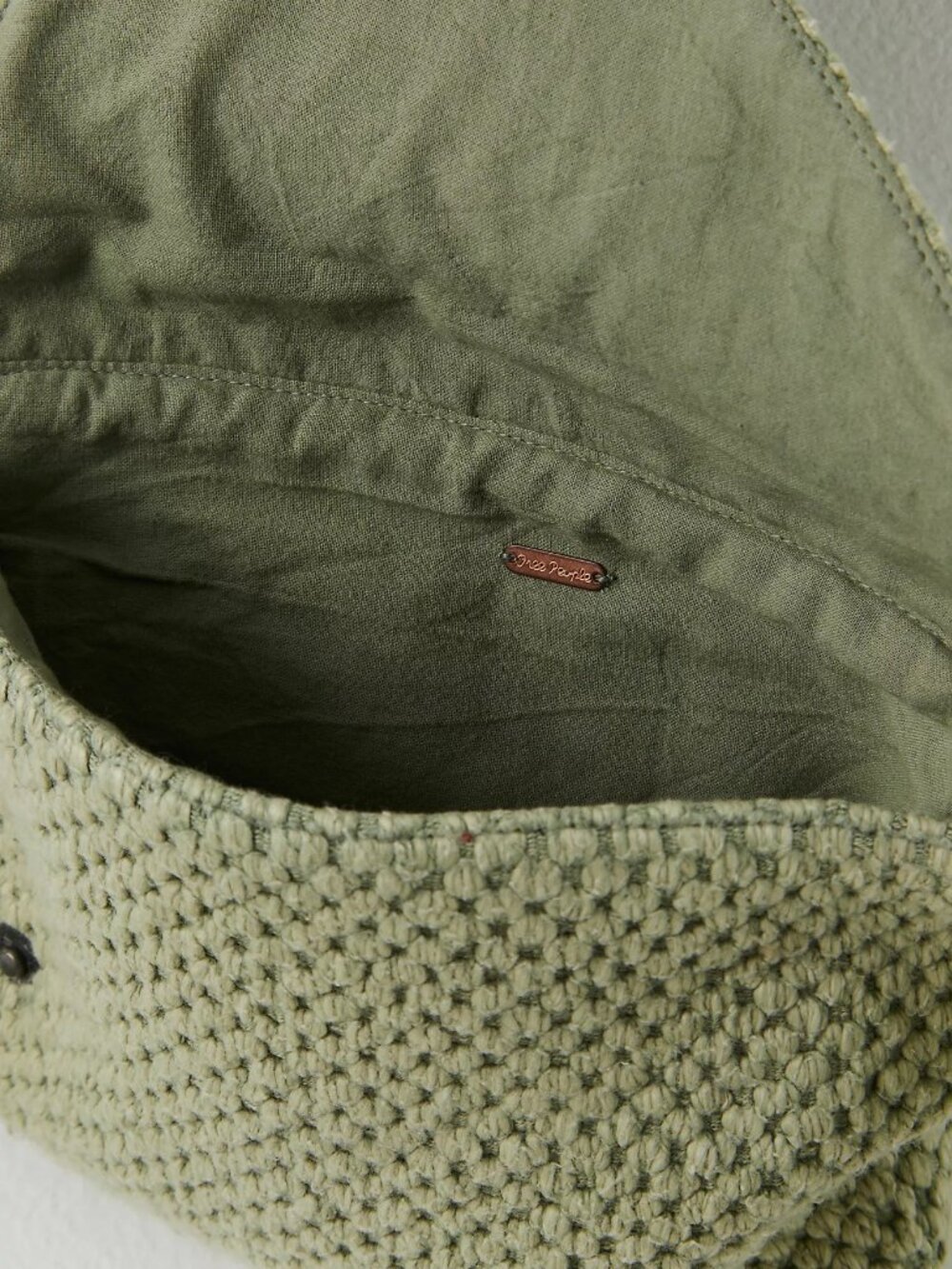 NWT Free People Kinsley Knit Sling Purse - Picture 7 of 9